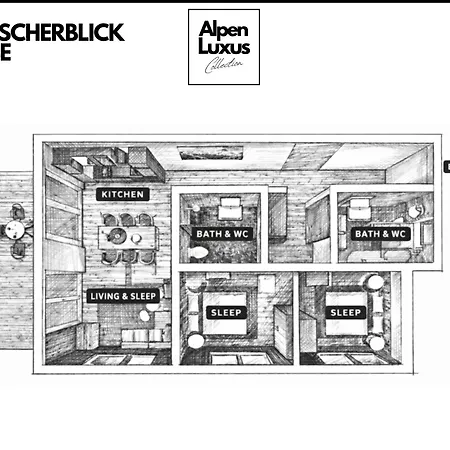 Gletscherblickstube - Alpenluxus Collection Appartement *