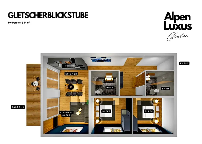 Gletscherblickstube - By Alpenluxus Collection Prázdninový dům Fügen